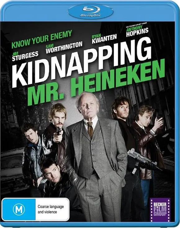 Kidnapping Mr Heineken (Blu-Ray) New & Sealed - Region B - All Elite DVDs