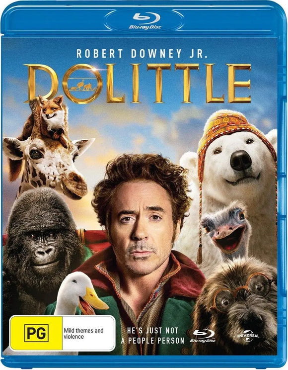 Dolittle (Blu-Ray) Brand New & Sealed - Region B - All Elite DVDs