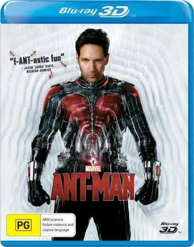 Ant-Man 3D (Blu-Ray) New & Sealed - Region B - All Elite DVDs