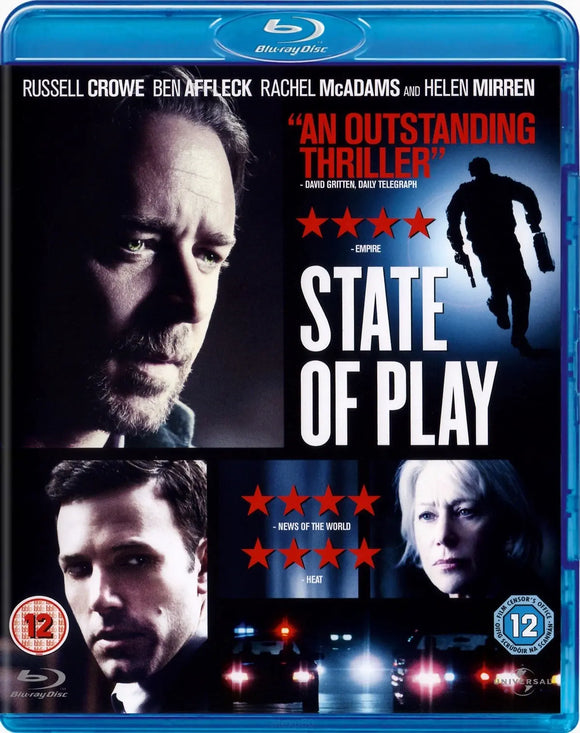 State of Play (Blu-Ray) Brand New & Sealed - Region Free - All Elite DVDs