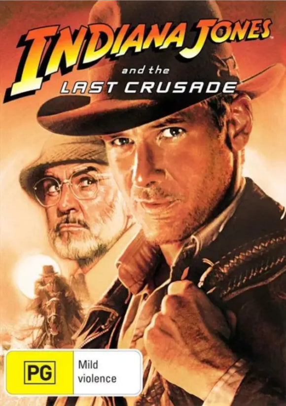Indiana Jones And The Last Crusade (DVD) Brand New & Sealed - Region 4 - All Elite DVDs