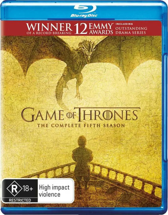 Game Of Thrones - Season 5 (Blu-Ray) New & Sealed - Region B - All Elite DVDs