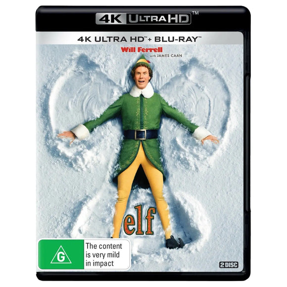Elf (4K UHD + Blu-Ray) Brand New & Sealed - Region B - All Elite DVDs