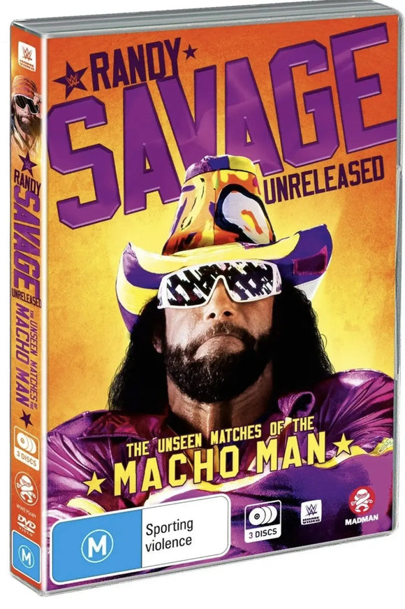 WWE - Randy Savage Unreleased - Macho Man (DVD) New & Sealed - Region 4 - All Elite DVDs