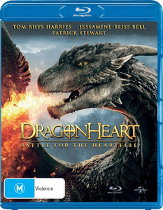 Dragonheart 4 - Battle For The Heartfire (Blu-Ray) New & Sealed - Region B - All Elite DVDs