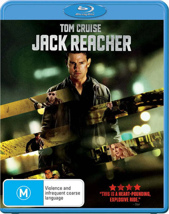 Jack Reacher (Blu-Ray) New & Sealed - Region B - All Elite DVDs