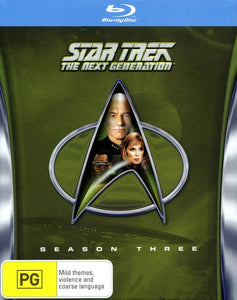 Star Trek: The Next Generation - Season 3 (Blu-Ray) New & Sealed - Region B - All Elite DVDs