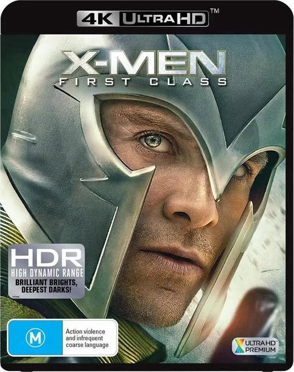 X-Men : First Class (4K UHD) Brand New & Sealed - Region B - All Elite DVDs