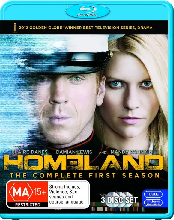 Homeland - Season 1 (Blu-Ray) New & Sealed - Region B - All Elite DVDs