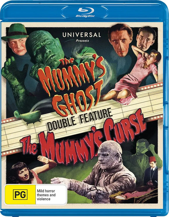 The Mommy’s Ghost / The Mummy’s Curse (Blu-Ray) New & Sealed - Region B - All Elite DVDs