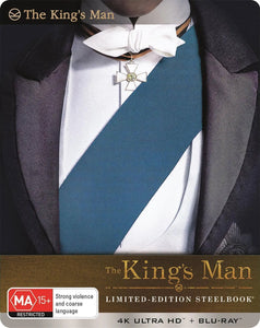 The King's Man Steelbook (4K UHD + Blu-Ray) New & Sealed - Region B - All Elite DVDs