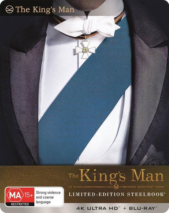 The King's Man Steelbook (4K UHD + Blu-Ray) New & Sealed - Region B - All Elite DVDs