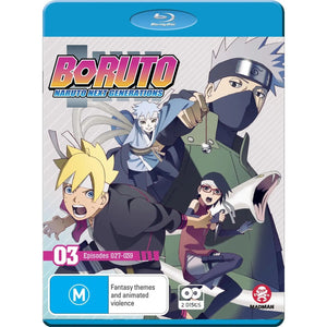 Boruto: Naruto Next Generations - Part 3 (Blu-Ray) Brand New & Sealed - Region B - All Elite DVDs