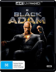 Black Adam (4K-UHD/Blu-Ray)New & Sealed - Region Free - All Elite DVDs