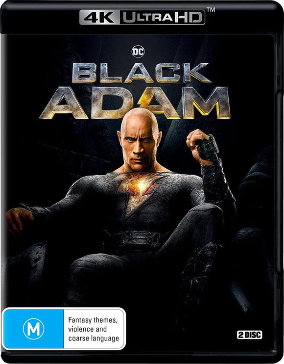 Black Adam (4K-UHD/Blu-Ray)New & Sealed - Region Free - All Elite DVDs
