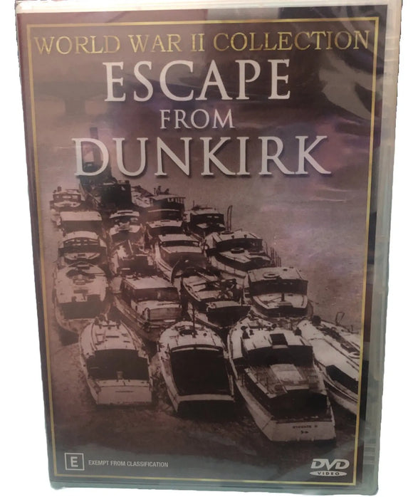 Escape From Dunkirk (DVD) Brand New & Sealed - Region 4 - All Elite DVDs