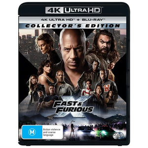 Fast & Furious X (4K UHD + Blu-Ray) Brand New & Sealed - Region B - All Elite DVDs