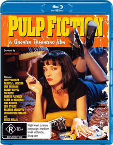 Pulp Fiction (Blu-Ray) New & Sealed - Region B - All Elite DVDs
