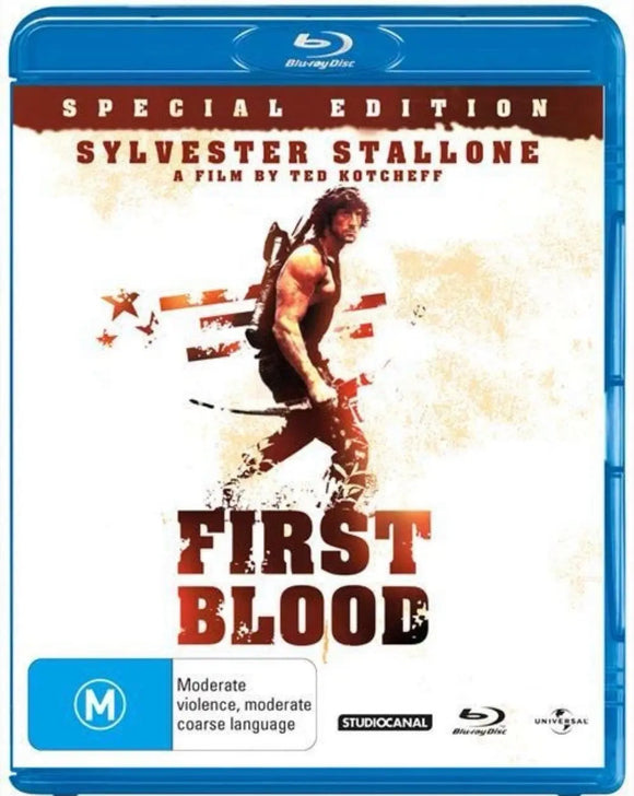 Rambo First Blood (Blu-Ray) Brand New & Sealed - Region B - All Elite DVDs