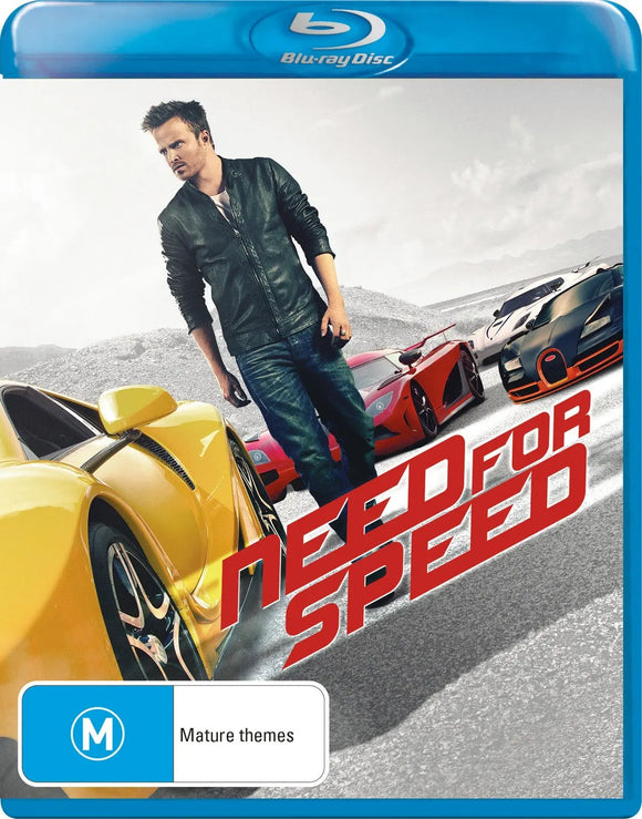 Need For Speed (Blu-Ray) New & Sealed - Region B - All Elite DVDs