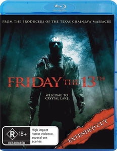 Friday The 13th (Jared Padlacki) (Blu-Ray) New & Sealed - Region B - All Elite DVDs