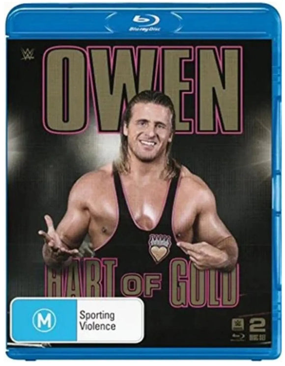 WWE: Owen Hart Of Gold (Blu-Ray) New & Sealed - Reg B - All Elite DVDs