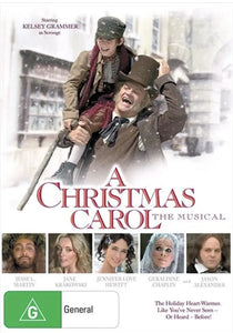 A Christmas Carol - The Musical (DVD) New & Sealed - Region 4 - All Elite DVDs