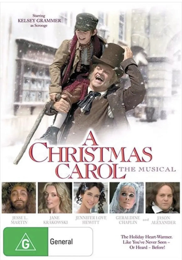 A Christmas Carol - The Musical (DVD) New & Sealed - Region 4 - All Elite DVDs