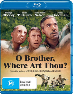 O Brother , Where Art Thou? (Blu-Ray) New & Sealed - Region B - All Elite DVDs