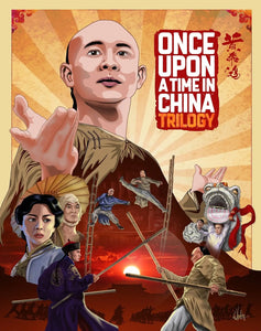 Once Upon A Time In China Trilogy (Blu-Ray) New & Sealed - Region B - All Elite DVDs