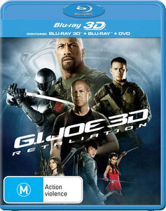 G.I Joe - Retaliation 3D (Blu-Ray) New & Sealed - Region B - All Elite DVDs