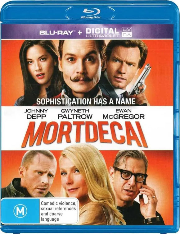 Mortdecai (Blu-Ray) New & Sealed - Region B - All Elite DVDs