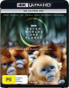 Seven Worlds : One Planet(4K-UHD)New & Sealed - Region Free - All Elite DVDs