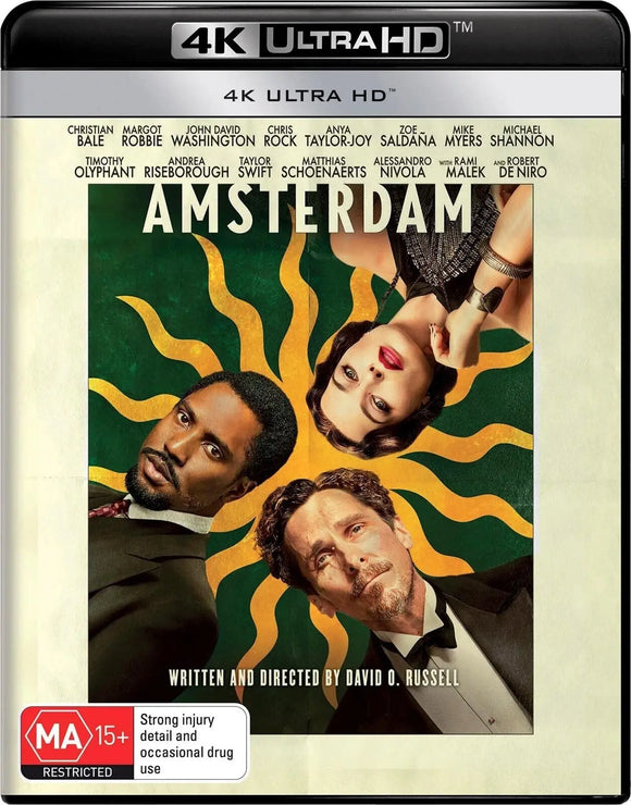 Amsterdam (4K-UHD)New & Sealed - Region Free - All Elite DVDs