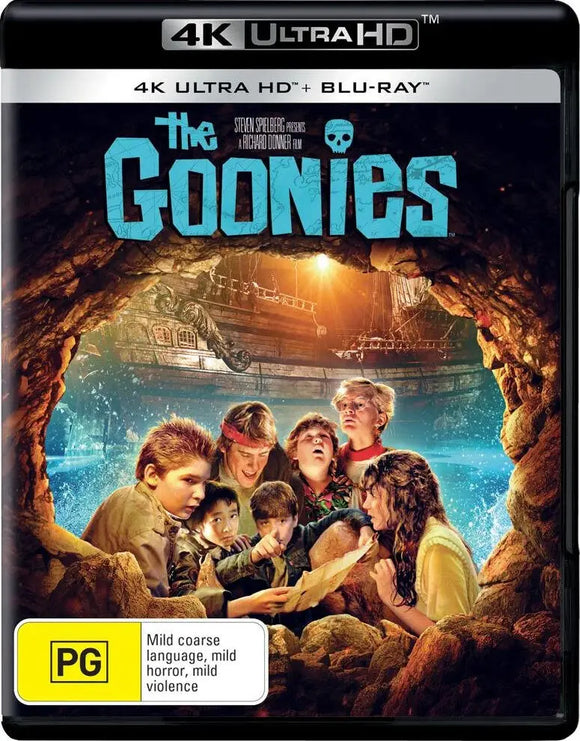 The Goonies (4K-UHD/Blu-Ray)New & Sealed - Region Free - All Elite DVDs