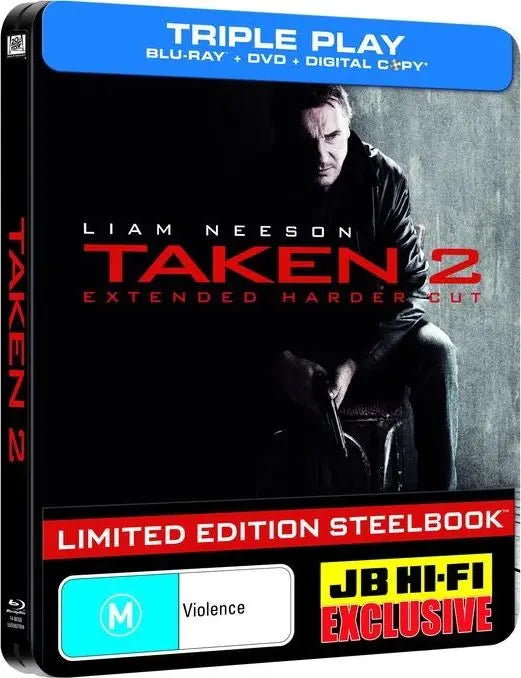 Taken 2 (Steelbook) (Blu-Ray) New & Sealed - Region B - All Elite DVDs