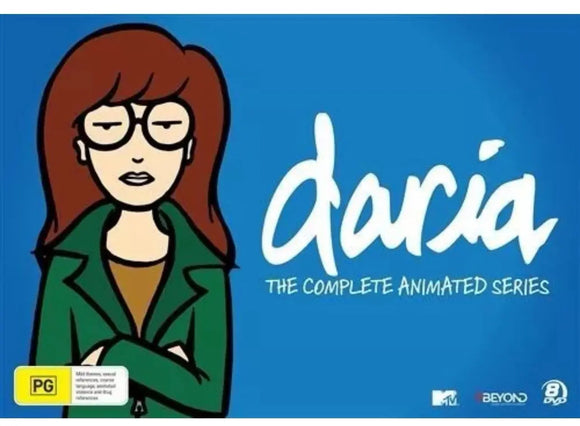 The Daria - Complete Animated Series (DVD) Brand New & Sealed - Region 4 - All Elite DVDs