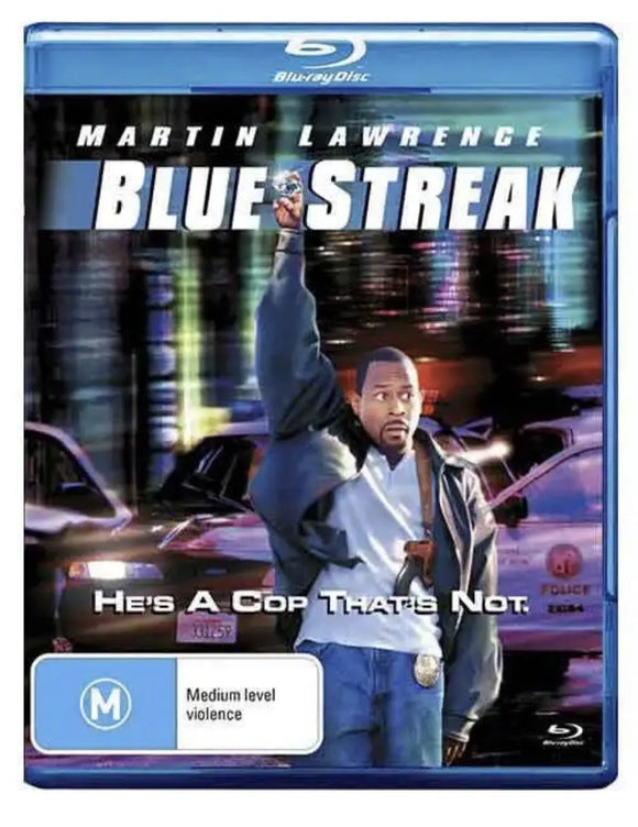 Blue Streak (Blu-Ray) Brand New & Sealed - Region B - All Elite DVDs