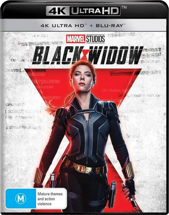 Black Widow(4K-UHD)New & Sealed - Region Free - All Elite DVDs