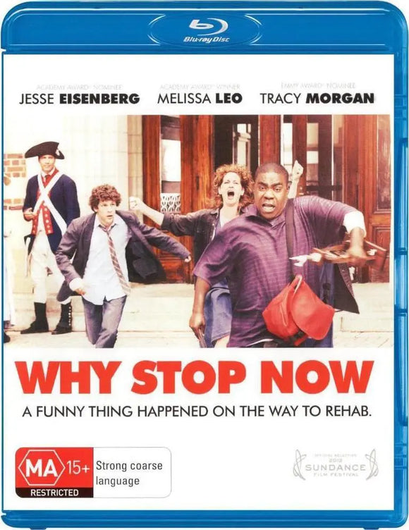 Why Stop Now (Blu-Ray) New & Sealed - Region B - All Elite DVDs