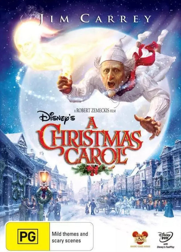 A Christmas Carol (Jim Carrey) (DVD) Brand New & Sealed - Region 4 - All Elite DVDs