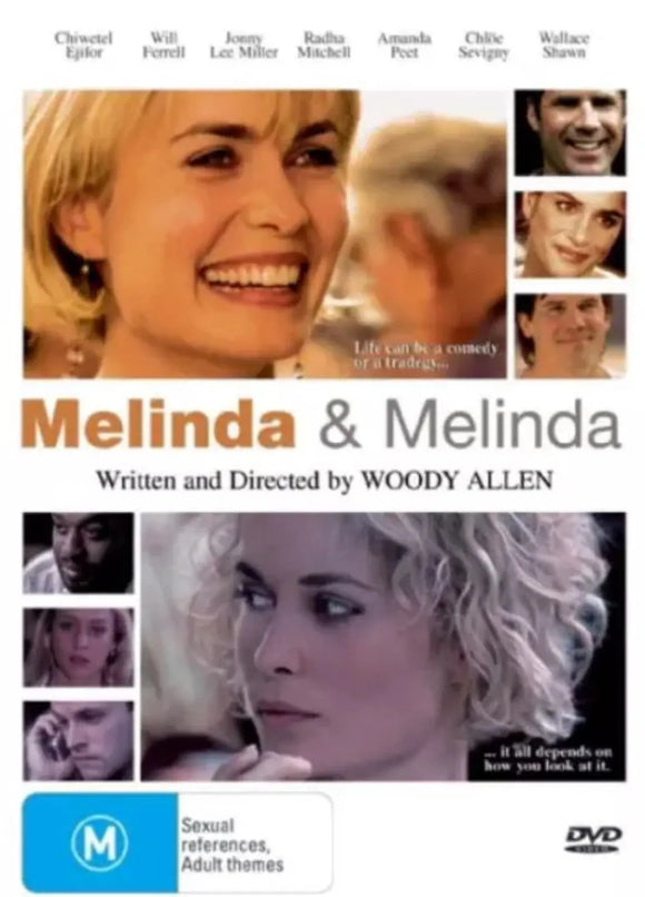 Melinda & Melinda (DVD) Brand New & Sealed - Region 4 - All Elite DVDs