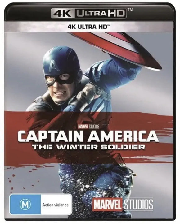 Captain America - The Winter Soldier (4K-UHD) Brand New & Sealed - All Elite DVDs