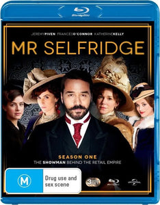 Mr Selfridge - Series 1 (Blu-Ray) New & Sealed - Region B - All Elite DVDs