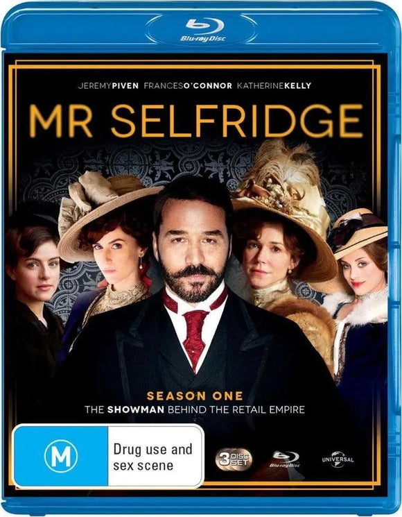 Mr Selfridge - Series 1 (Blu-Ray) New & Sealed - Region B - All Elite DVDs