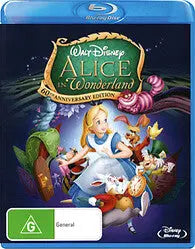 Alice In Wonderland: 60th Anniversary Edition (Blu-Ray) New & Sealed - Reg B - All Elite DVDs