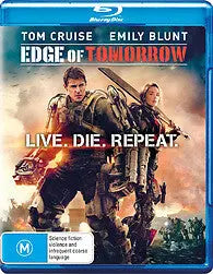 Edge Of Tomorrow (Blu-Ray) New & Sealed - Reg B - All Elite DVDs