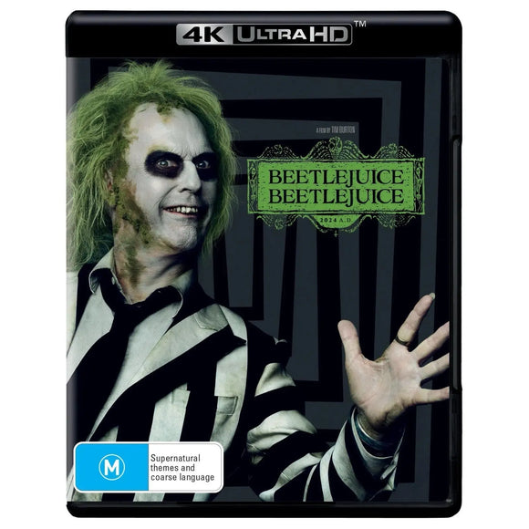 Beetlejuice Beetlejuice (4K UHD) Brand New & Sealed - Region Free - All Elite DVDs