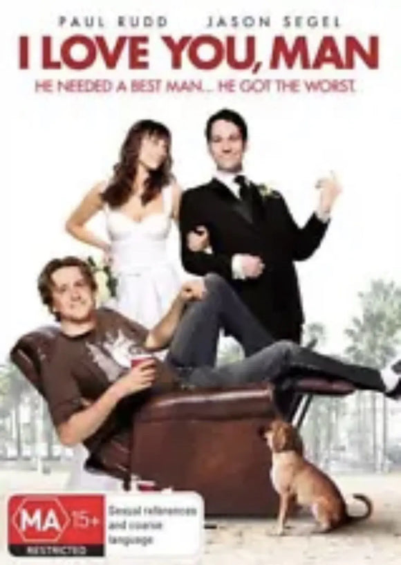 I Love You, Man (DVD) Brand New & Sealed - Region 4 - All Elite DVDs