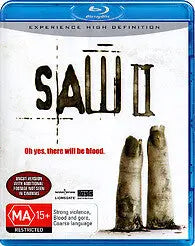 SAW II (Blu-Ray) New & Sealed - Region B - All Elite DVDs